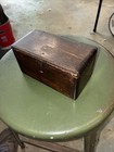 Antique 1889 Oak Singer Sewing Machine Puzzle Box With Attachments