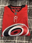 Fanatics Carolina Hurricanes Hockey Jersey Men   s Size Small - Blank Back