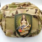 Morale Army Patch Nude Girl  i Love Tits And Guns  Tactical Badge Hook Pvc 3 D