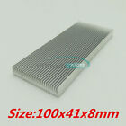 Aluminum 100x41x8mm Heat Sink Heatsink For High Power Led Circuit Board Computer