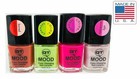 Qt Mood Nail Lacquer Color Changing Nail Polish Maroon To Cream 0 5 Oz  15 Ml