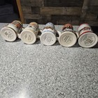 Five Budweiser Holiday Mugs   1992 93 95 96   97   All Excellent   Collectable 
