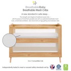 Breathablebaby Breathable Mesh 3-in-1 Convertible Crib  toddler Bed Kit Sold    