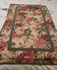 Ralph Lauren Chaps Rosemont King Pillow Shams Set Of 2 Floral Green Trim Cottage