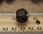 72 Primitive Rusty Tin Jingle Bells 16 Mm   5 8  