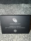 2017-p  American Liberty Silver Medal 225th Anniversary W ogp 1 Oz  999 A5793