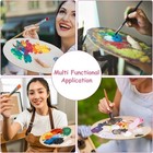 Wooden Paint Palette Artist Palette Painting Palette Oil Paint Palette 2 Pack