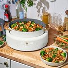 Beautiful 10 In 1  6 Qt Electric Multi-cooker  White Icing By Drew Barrymore