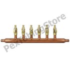 6 Port 1 2  Pex Manifold With Valves By Sioux Chief 672xv0699 Open