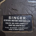 Vintage Singer Sewing Machine Foot Pedal
