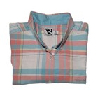 Rockies Vintage Long Sleeve Button Down Plaid Shirt Size M