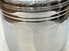 United Ice Bucket - Chromium On Solid Brass  - Glass Lining - Hinged Swing Lid