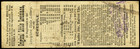 Mo 50   Kansas City Missouri 19th Louisiana State Lottery Ticket Mar  12  1889