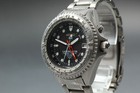  n Mint  Seiko Landmaster Ags 5m45-6a00 Kinetic Titanium Men s Watch From Japan