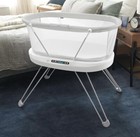 Fisher-price Baby Bedside Sleeper Luminate Bassinet With Sound Detection Plus