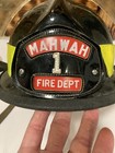 Vintage  Cairns   Bros Fireman Helmet Mahwah Nj W  Face Shield Company 1