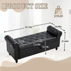 55 12  Upholstered Storage Ottoman Bench  Button Tufted  275lbs Capacity