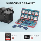 Sd Card Holder For Sd tf Cards portable Memory Card Storage Case Compatible W   