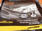 Brp 286 Phantom Ski-doo Studs   Support Plates