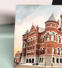 Antique 1908 Dallas Texas County Court House Postcard - Posted