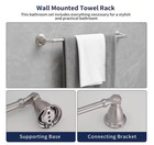 Bwe 4-piece Bath Hardware Set With 23 6 In  Towel Bar In Brushed Nickel