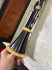 Rare M  Saur 1800-1900s Ebony   Bone Rings Clarinet Germany  Key Of B Look