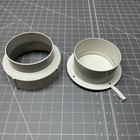 Air Conditioner Ac 5 9    Exhaust Air Hose Adapter And Wall Flange Set Delonghi