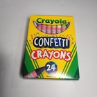 Crayola Confetti Crayons Exclusive 2020 24 Pack Color Burst New 