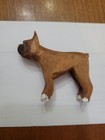 Vintage Antique Handcarved Miniature Boxer Dog