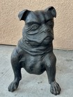 Rare 19th Century French Bulldog Andirons