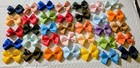   35 Pcs 2 Inch Baby Hair Bows Lined Clips For Infant Girls Grosgrain Ribbon 