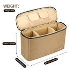 Camera Bag Insert Padded Handbag For Dslr Slr Nikon Sony Canon Lens Storage Case