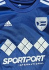 Adidas Kc Sporting Kansas City  4 Jersey Shirt Men s M Blue Soccer Climalite