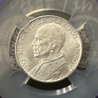 1940 Ii Vatican 5l Ngc Ms64 Rare And Beautiful Special Serial