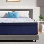 10  12  Hybrid Innerspring Mattress In A Box With Memory Foam For Comfort Sleep