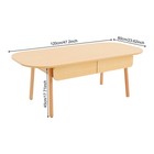 Modern Coffee Table W drawer Max 220lbs Coffee Table W storage For Living Room