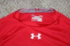 Under Armour Long Sleeve Red Compression Shirt Mens Large