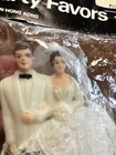 Amscan Vtg Wedding Bride Groom Cake Topper Party Favor Decoration Bridal Shower