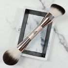 Dibs Beauty Duo Face Brush - Dual-ended Cream   Powder Makeup Brush