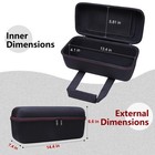 Ltgem Case Compatible With Behringer X Air Xr18   Xr16   Xr12 Digital Mixerca   