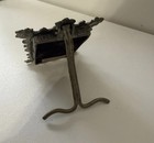 Vintage Victorian Elias Fine Pewter Rectangle Floral Picture Frame Usa 1868 Mini