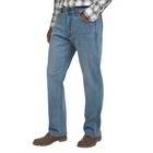 New Wrangler Relaxed Fit Men s Size 32x30 Jeans Blue Straight Leg Stretch