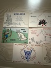 Vintage 1970s Cb Radio Qsl Cards Lot 8 Fox Handles