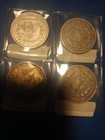 Silver Morgan Dollar Lot 4 Coins As Pictured 