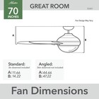 Hunter Fan 60in Contemporary Matte White Indoor Ceiling Fan Wth Light And Remote