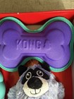 Kong Play Pack Dog Toy Set Squeaky Bounzer Ballistic Bone Airdog Ball