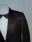 Tom Ford Fit A Current Merlot Weave Silk Blend Shawl Collar Evening Jacket 38r