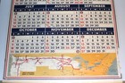 Great Northern Railroad - Wall Calendar - 1953