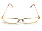 Cartier Gold Tone Glasses France Suqare Frame From Japan 218 6264291