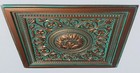 Washable Pvc Ceiling Tiles 2  X 2  Lay-in Tile Mold Free  Majesty Copper Emerald